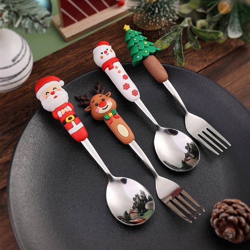 500pcs Christmas Cutlery Sets for Singapore Annual Dinner;