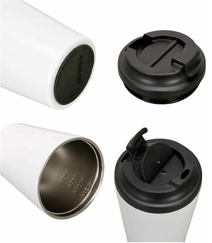 380ml Steel Coffee Cup Corporate Gift Success Story in Singapore